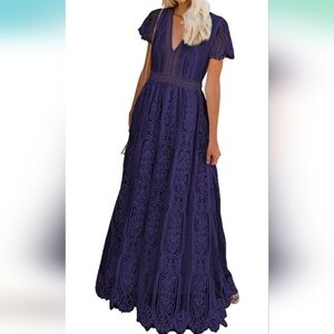 Beautiful deep purple dress